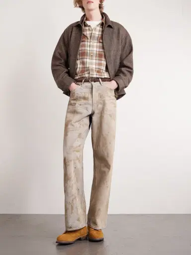 Visvim Lumber Checked Wool and Linen-Blend Twill Shirt - Men | Thumbnail 2 Visvim Lumber Checked Wool and Linen-Blend Twill Shirt - Men | Thumbnail 2