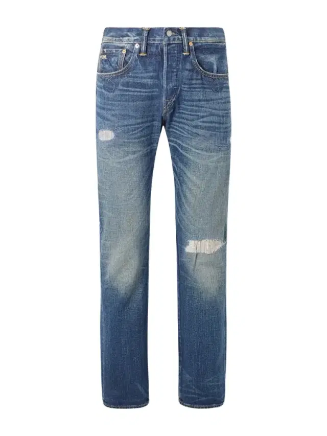 Flared Distressed Jeans - Men Flared Distressed Jeans - Men