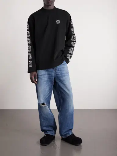 Vetements Logo-Print Cotton-Jersey T-Shirt - Men | Thumbnail 2 Vetements Logo-Print Cotton-Jersey T-Shirt - Men | Thumbnail 2