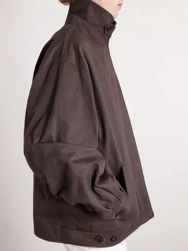 ssstein Leather-Trimmed Cotton Jacket - Men | Thumbnail 5 ssstein Leather-Trimmed Cotton Jacket - Men | Thumbnail 5