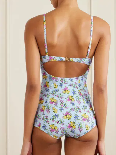 Dolce & Gabbana Embellished Floral-print Swimsuit | Thumbnail 3 Dolce & Gabbana Embellished Floral-print Swimsuit | Thumbnail 3