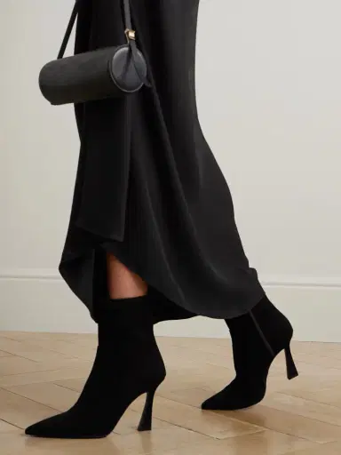 Stuart Weitzman Vinnie Suede Ankle Boots | Thumbnail 2 Stuart Weitzman Vinnie Suede Ankle Boots | Thumbnail 2