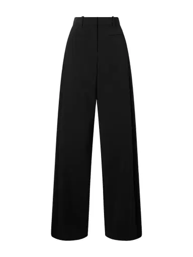 Courrèges Heritage Crepe Wide-leg Pants | Thumbnail 1 Courrèges Heritage Crepe Wide-leg Pants | Thumbnail 1