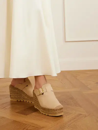 Stella McCartney Gaia Espadrille Wedge Clogs | Thumbnail 2 Stella McCartney Gaia Espadrille Wedge Clogs | Thumbnail 2