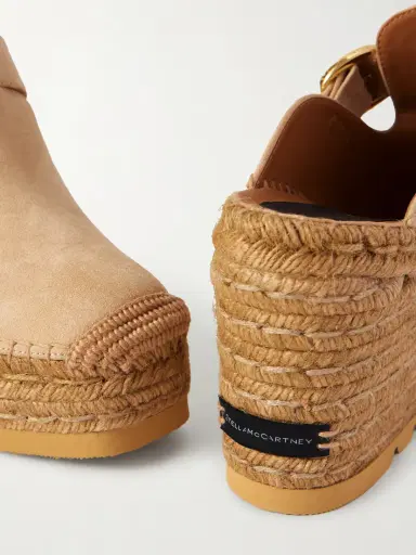 Stella McCartney Gaia Espadrille Wedge Clogs | Thumbnail 5 Stella McCartney Gaia Espadrille Wedge Clogs | Thumbnail 5