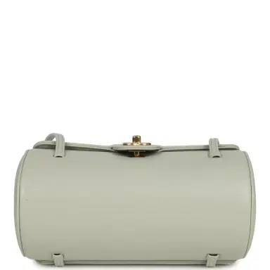 Chanel Chanel Preppy Coco Bowling Bag Light Green Shiny Caviar Brushed Gold Hardware | Thumbnail 7 Chanel Chanel Preppy Coco Bowling Bag Light Green Shiny Caviar Brushed Gold Hardware | Thumbnail 7