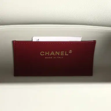 Chanel Chanel Preppy Coco Bowling Bag Light Green Shiny Caviar Brushed Gold Hardware | Thumbnail 9 Chanel Chanel Preppy Coco Bowling Bag Light Green Shiny Caviar Brushed Gold Hardware | Thumbnail 9