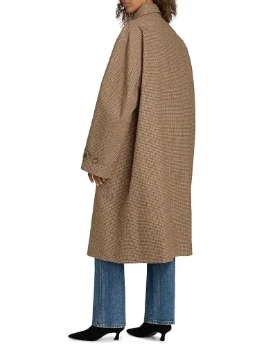 Brandon Maxwell Women's The Quinn Driving Coat | Thumbnail 5 Brandon Maxwell Women's The Quinn Driving Coat | Thumbnail 5