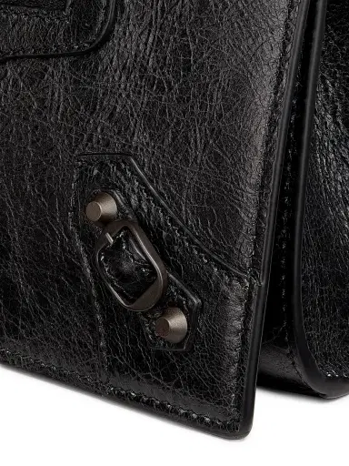 Balenciaga Women's Le City Leather Wallet - Black | Thumbnail 6 Balenciaga Women's Le City Leather Wallet - Black | Thumbnail 6