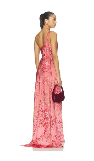 Hemant & Nandita One Shoulder Sash Dress | Thumbnail 1 Hemant & Nandita One Shoulder Sash Dress | Thumbnail 1