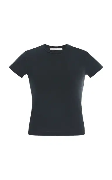 SLVRLAKE Fitted Cotton T-Shirt | Thumbnail 1 SLVRLAKE Fitted Cotton T-Shirt | Thumbnail 1