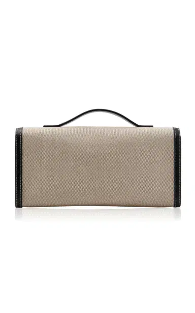 Roger Vivier Belle Vivier Canvas Clutch | Thumbnail 4 Roger Vivier Belle Vivier Canvas Clutch | Thumbnail 4