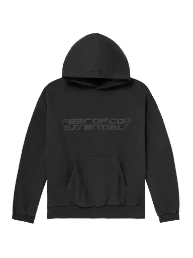 Fear of God Essentials 90s Logo-Print Cotton-Jersey Hoodie - Men | Thumbnail 1 Fear of God Essentials 90s Logo-Print Cotton-Jersey Hoodie - Men | Thumbnail 1