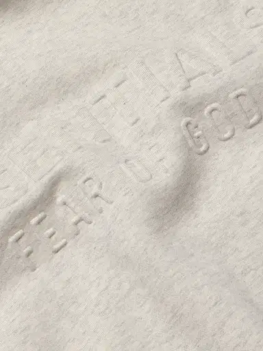 Fear of God Essentials Logo-Embossed Cotton-Blend Jersey Hoodie - Men | Thumbnail 4 Fear of God Essentials Logo-Embossed Cotton-Blend Jersey Hoodie - Men | Thumbnail 4