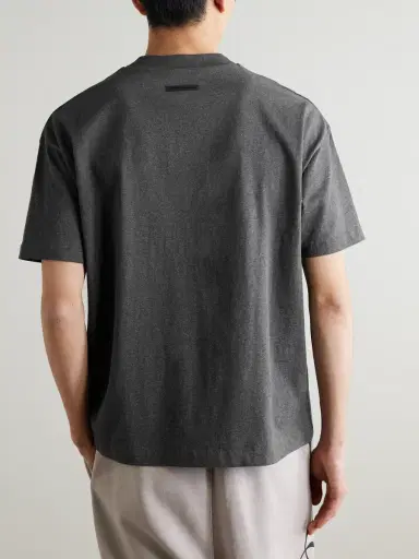 Fear of God Essentials Logo-Print Cotton-Jersey T-Shirt - Men | Thumbnail 3 Fear of God Essentials Logo-Print Cotton-Jersey T-Shirt - Men | Thumbnail 3