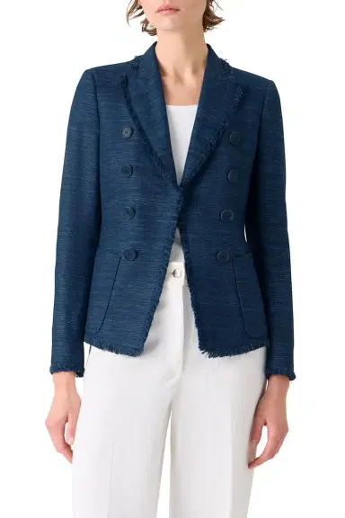 Akris punto Fitted Blazer | Thumbnail 3 Akris punto Fitted Blazer | Thumbnail 3