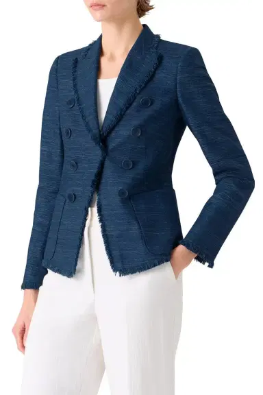Akris punto Fitted Blazer | Thumbnail 4 Akris punto Fitted Blazer | Thumbnail 4