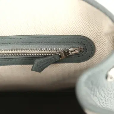 HERMÈS Hermes Garden Party 30 Vert Amande Negonda Palladium Hardware | Thumbnail 8 HERMÈS Hermes Garden Party 30 Vert Amande Negonda Palladium Hardware | Thumbnail 8
