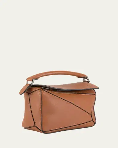 Loewe Puzzle Mini Top-Handle Bag in Leather | Thumbnail 2 Loewe Puzzle Mini Top-Handle Bag in Leather | Thumbnail 2