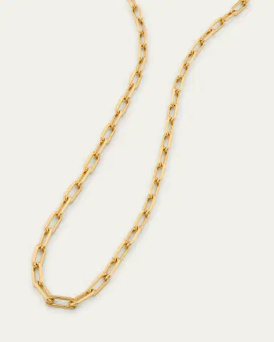 V.BELLAN Small Paperclip Link Necklace | Thumbnail 4 V.BELLAN Small Paperclip Link Necklace | Thumbnail 4