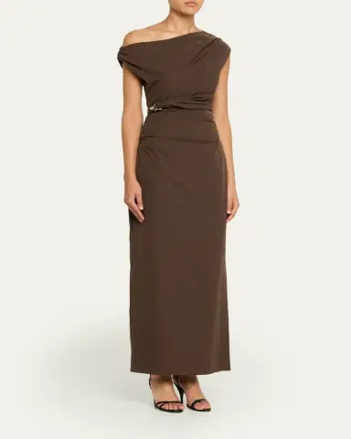 SIR. Sol Off-Shoulder Gown | Thumbnail 4 SIR. Sol Off-Shoulder Gown | Thumbnail 4