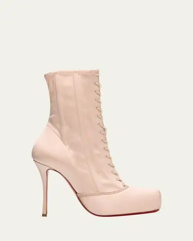 Christian Louboutin 100mm Pavlova Satin Booties | Thumbnail 10 Christian Louboutin 100mm Pavlova Satin Booties | Thumbnail 10
