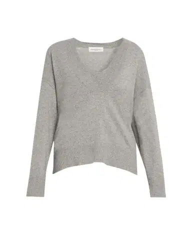 Brandon Maxwell Rivers V-Neck Cashmere Sweater | Thumbnail 1 Brandon Maxwell Rivers V-Neck Cashmere Sweater | Thumbnail 1