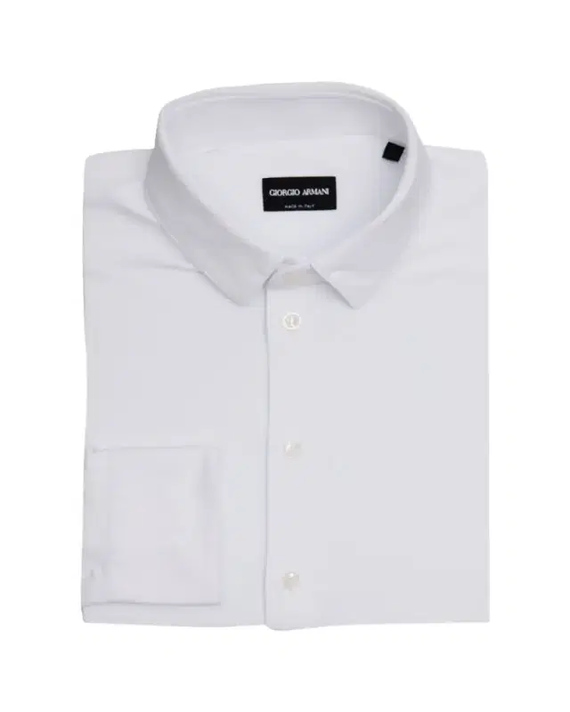 Men's Cotton and Nylon Micro-Jacquard Dress Shirt Men's Cotton and Nylon Micro-Jacquard Dress Shirt