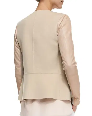 Lafayette 148 New York Button-Down Nappa Leather Jacket | Thumbnail 6 Lafayette 148 New York Button-Down Nappa Leather Jacket | Thumbnail 6