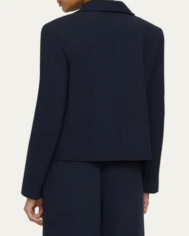 Lafayette 148 New York Pick Stitch Double-Face Wool Jacket | Thumbnail 3 Lafayette 148 New York Pick Stitch Double-Face Wool Jacket | Thumbnail 3