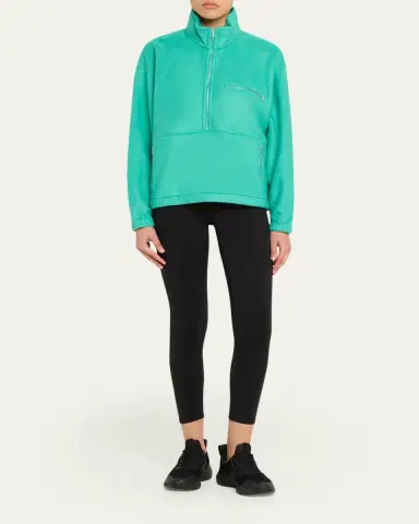AURALEE Men's Fleece Half-Zip Sweater | Thumbnail 2 AURALEE Men's Fleece Half-Zip Sweater | Thumbnail 2