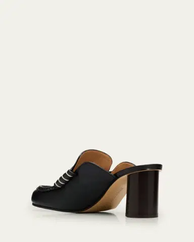 JW Anderson 70mm Leather Loafer Mules | Thumbnail 4 JW Anderson 70mm Leather Loafer Mules | Thumbnail 4