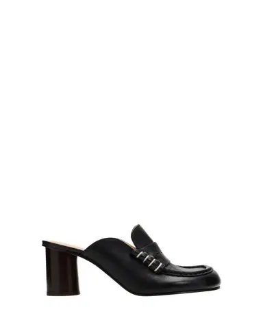 JW Anderson 70mm Leather Loafer Mules | Thumbnail 1 JW Anderson 70mm Leather Loafer Mules | Thumbnail 1