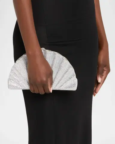 Judith Leiber Couture Origami Crystal Fan Clutch Bag | Thumbnail 6 Judith Leiber Couture Origami Crystal Fan Clutch Bag | Thumbnail 6