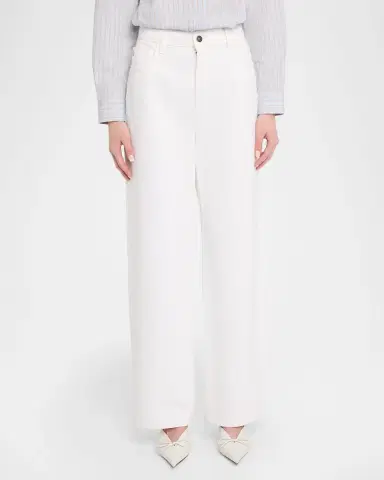 Lafayette 148 New York Straight-Leg Cotton Denim Jeans | Thumbnail 8 Lafayette 148 New York Straight-Leg Cotton Denim Jeans | Thumbnail 8