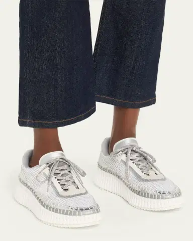 Chloé Nama Mesh Stitch Walking Sneakers | Thumbnail 2 Chloé Nama Mesh Stitch Walking Sneakers | Thumbnail 2