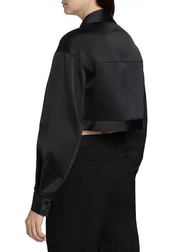 Cinq à Sept Women's Damoni Embellished Crop Jacket | Thumbnail 5 Cinq à Sept Women's Damoni Embellished Crop Jacket | Thumbnail 5
