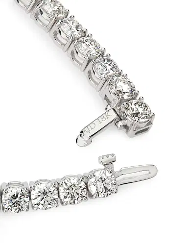 Saks Fifth Avenue Diamonds Women's 18K White Gold & 13.20 TCW Diamond Bracelet - White Gold | Thumbnail 3 Saks Fifth Avenue Diamonds Women's 18K White Gold & 13.20 TCW Diamond Bracelet - White Gold | Thumbnail 3