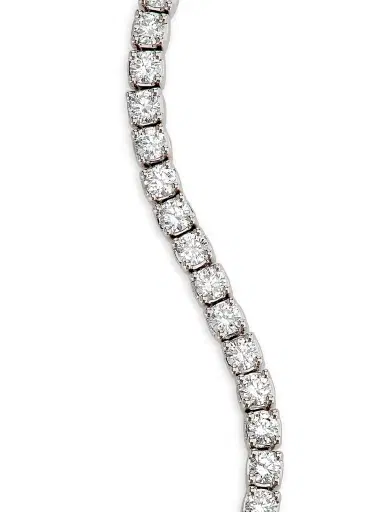 Saks Fifth Avenue Diamonds Women's 18K White Gold & 2.11 TCW Diamond Bracelet - White Gold | Thumbnail 4 Saks Fifth Avenue Diamonds Women's 18K White Gold & 2.11 TCW Diamond Bracelet - White Gold | Thumbnail 4