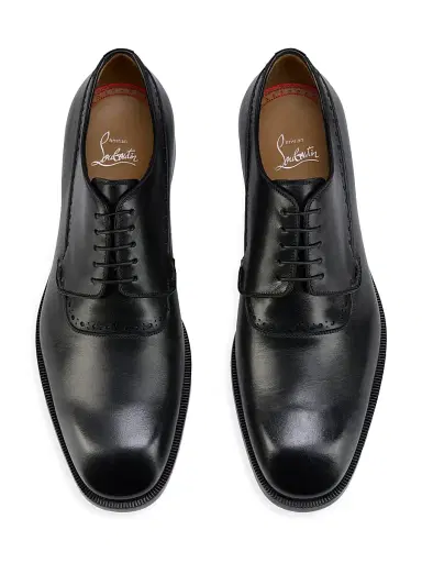 Christian Louboutin Men's Sartoby Derby Shoes - Black - Size 13 | Thumbnail 3 Christian Louboutin Men's Sartoby Derby Shoes - Black - Size 13 | Thumbnail 3