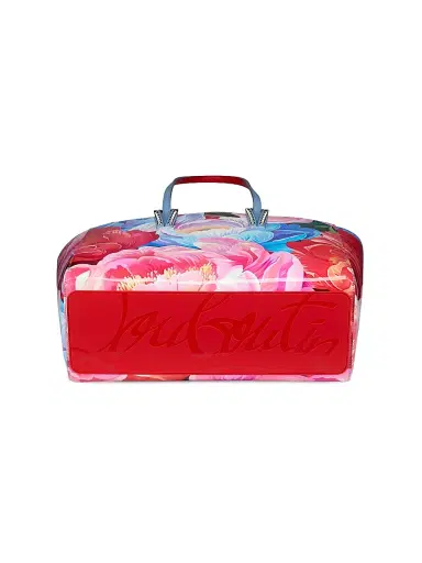 Christian Louboutin Women's Cabata Peonies Printed Leather Tote Bag | Thumbnail 4 Christian Louboutin Women's Cabata Peonies Printed Leather Tote Bag | Thumbnail 4