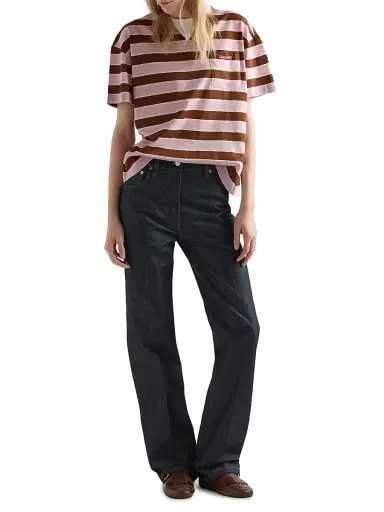 Prada Women's Five-Pocket Denim Jeans - Dark Blue | Thumbnail 5 Prada Women's Five-Pocket Denim Jeans - Dark Blue | Thumbnail 5