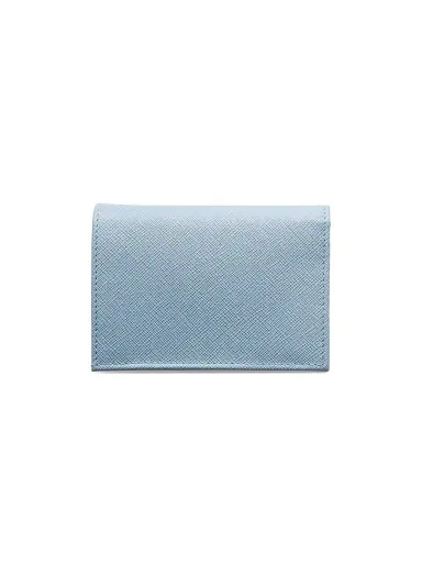Prada Women's Saffiano Leather Wallet - Blue | Thumbnail 3 Prada Women's Saffiano Leather Wallet - Blue | Thumbnail 3
