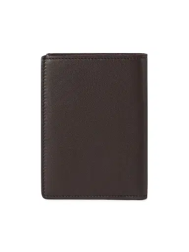 Brunello Cucinelli Men's Smooth Calfskin Passport Holder - Rust Brown | Thumbnail 3 Brunello Cucinelli Men's Smooth Calfskin Passport Holder - Rust Brown | Thumbnail 3