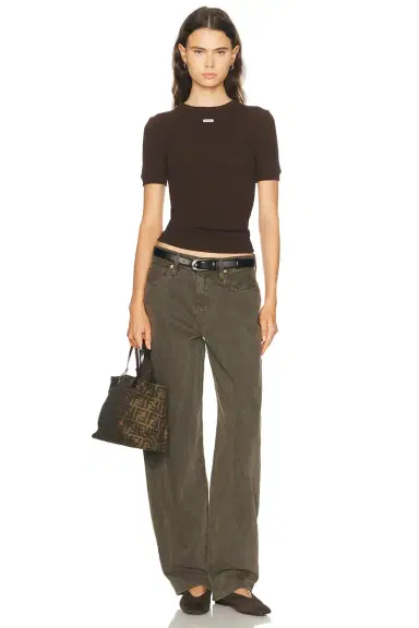 SLVRLAKE Ella Mid Rise Curve Leg | Thumbnail 5 SLVRLAKE Ella Mid Rise Curve Leg | Thumbnail 5