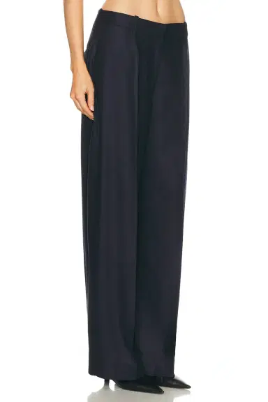 Toteme Wide Flannel Trouser | Thumbnail 2 Toteme Wide Flannel Trouser | Thumbnail 2