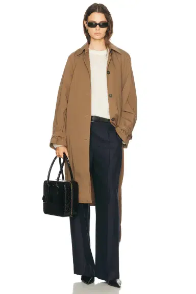 Toteme Wide Flannel Trouser | Thumbnail 5 Toteme Wide Flannel Trouser | Thumbnail 5