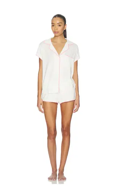 Eberjey Frida Shortie Pj Set | Thumbnail 1 Eberjey Frida Shortie Pj Set | Thumbnail 1