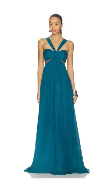 Retrofête Meira Chiffon Dress | Thumbnail 1 Retrofête Meira Chiffon Dress | Thumbnail 1