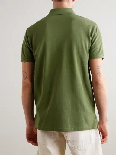 Polo Ralph Lauren Logo-Embroidered Cotton-Piqué Polo Shirt - Men | Thumbnail 4 Polo Ralph Lauren Logo-Embroidered Cotton-Piqué Polo Shirt - Men | Thumbnail 4